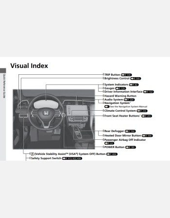 honda insight 2022 owners manual